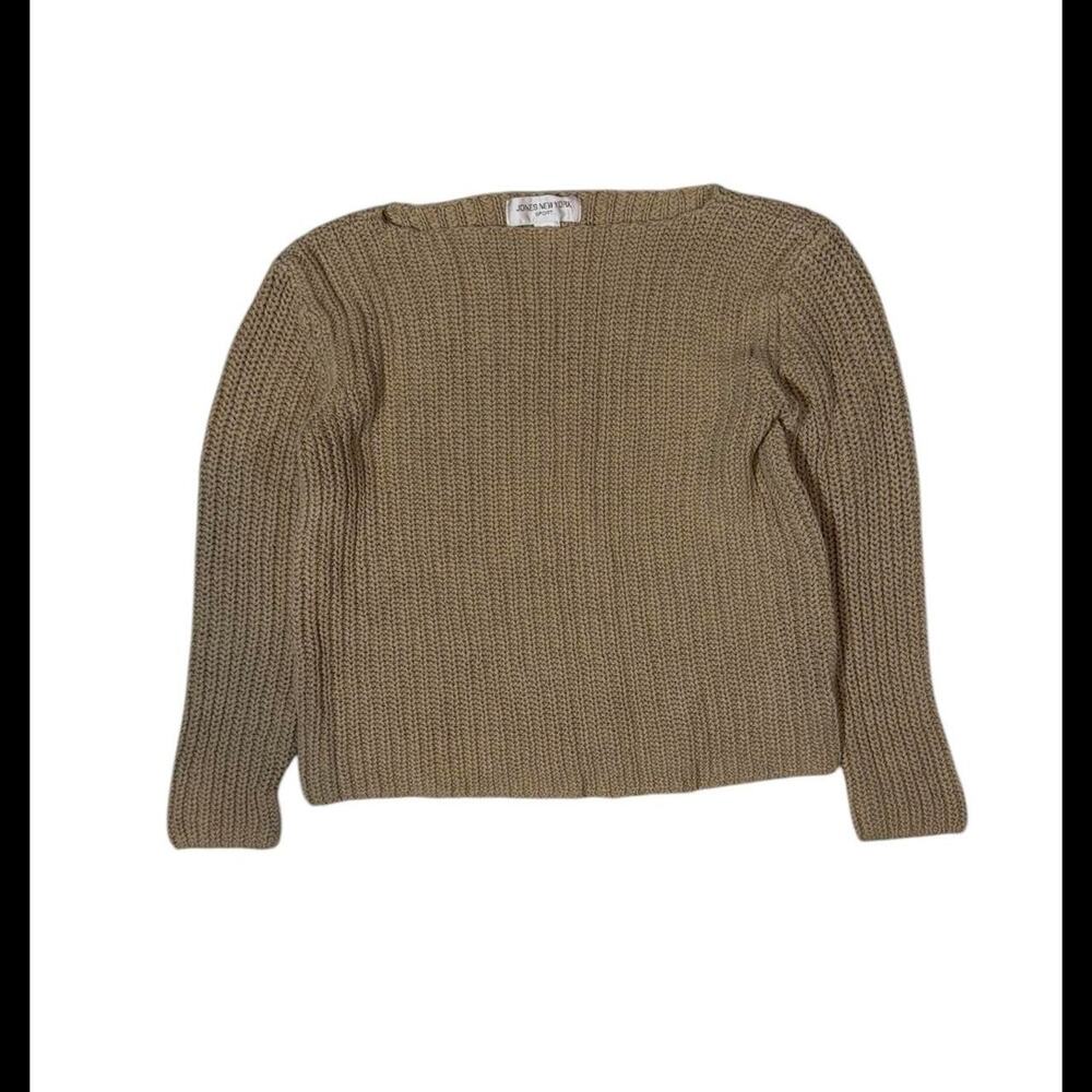 Jones new york tan sweater